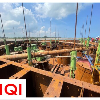 Taoyuan Offshore Receiving Station – Pier Caisson Works 1