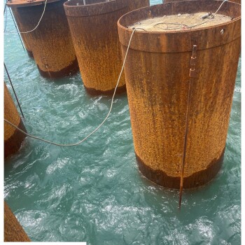 Taoyuan Offshore Receiving Station – Pier Caisson Works 2