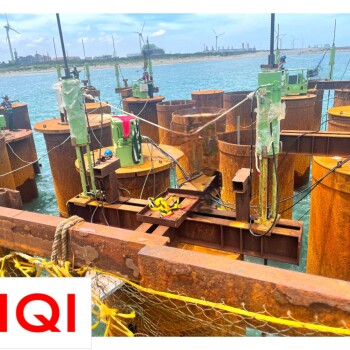 Taoyuan Offshore Receiving Station – Pier Caisson Works 3