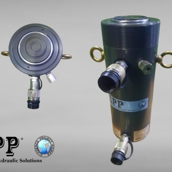 Double-acting Solid Hydraulic Jack (Outer Cylinder Thread)