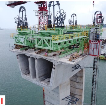 Kinmen Bridge – Hydraulic Segment Lifting and Installation Platform1